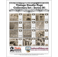 Vintage Doodle Page Collectors Set - Series B1