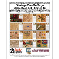 Vintage Doodle Page Collectors Set - Series C1