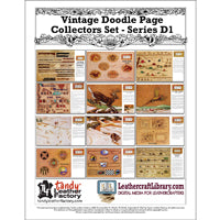 Vintage Doodle Page Collectors Set - Series D1