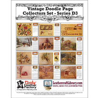 Vintage Doodle Page Collectors Set - Series D3