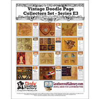 Vintage Doodle Page Collectors Set - Série E3