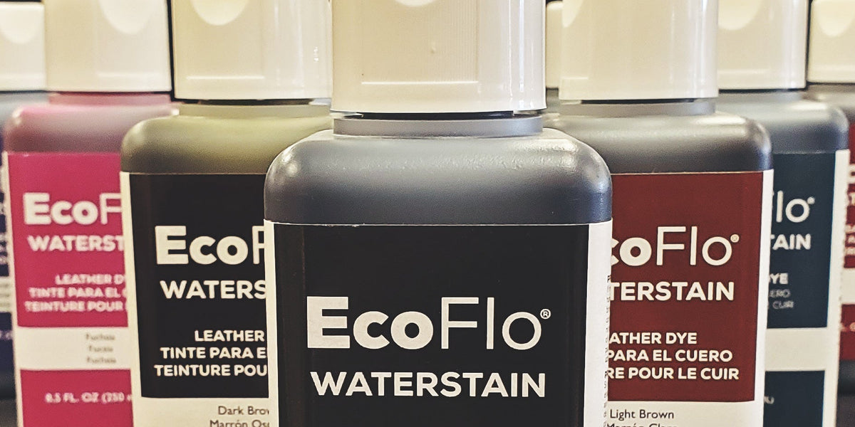 Unlocking the Potential of Eco-Flo Waterstains: A Leatherworker's