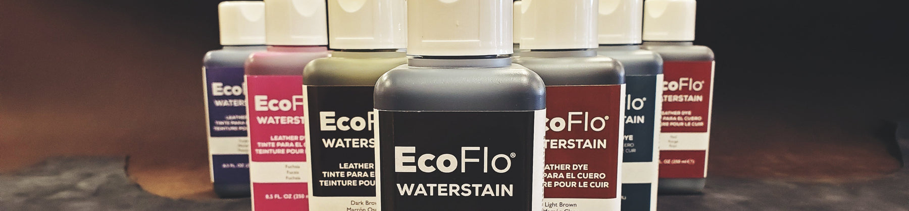 Unlocking the Potential of Eco-Flo Waterstains: A Leatherworker's Best Friend