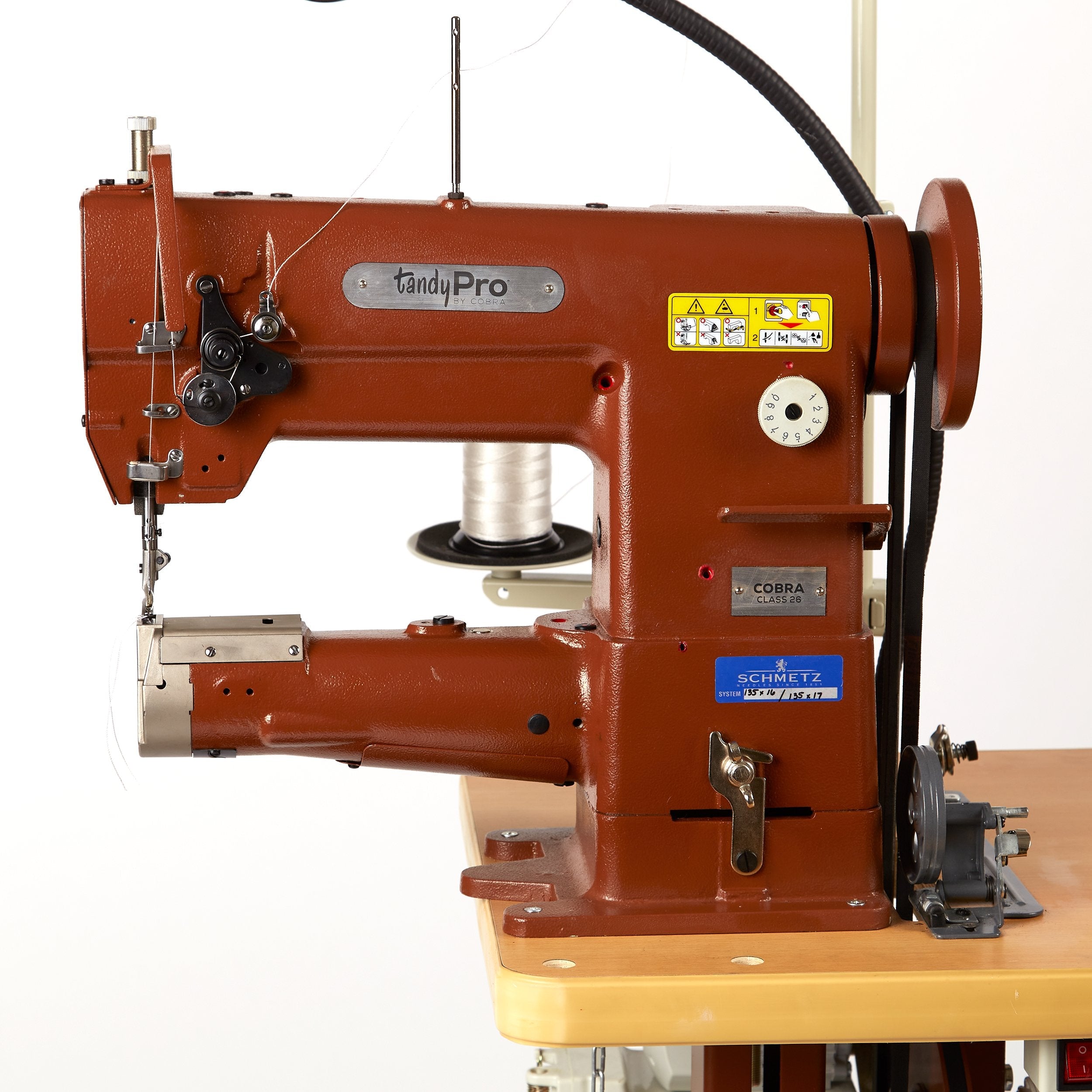 季語マシーン TandyPro® Class 26 Cylinder Arm Sewing | Tandy Leather — Tandy