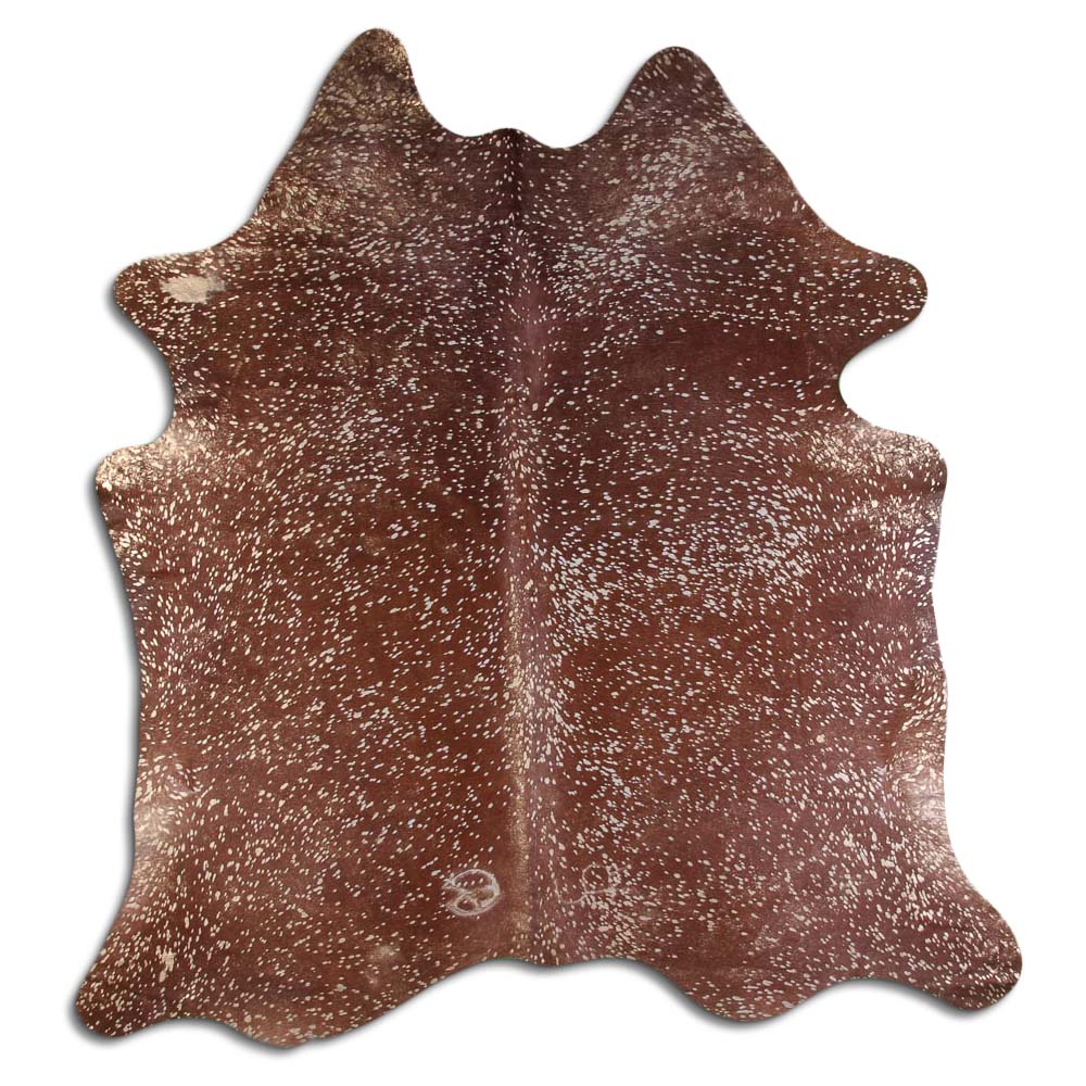 HairOn Cowhide Rug Gold Metallic On Brown — Tandy Leather, Inc.
