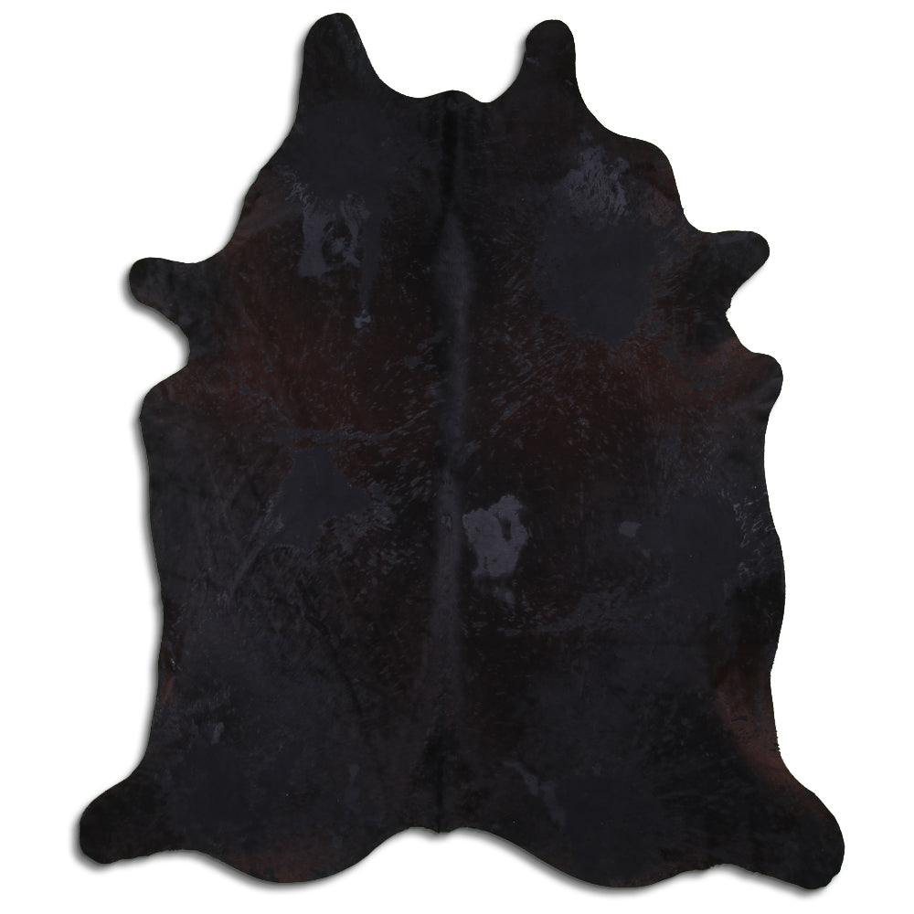 HairOn Cowhide Rug Distressed Black — Tandy Leather, Inc.