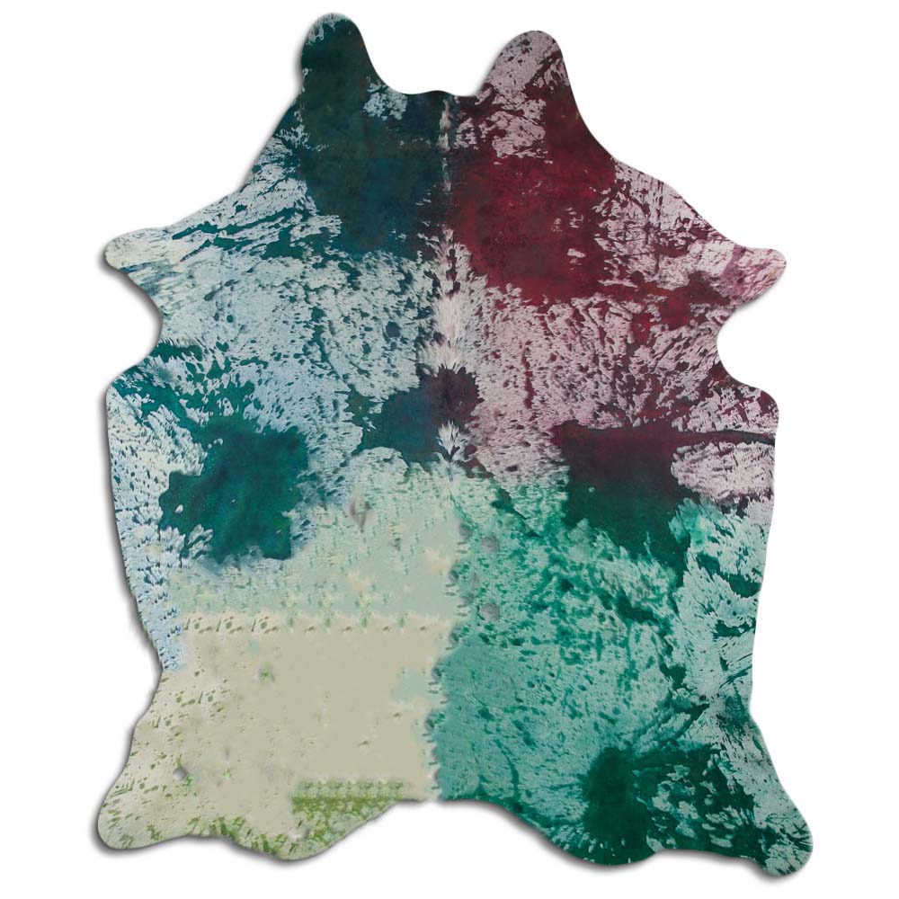 HairOn Cowhide Rug Distressed Colorful — Tandy Leather, Inc.