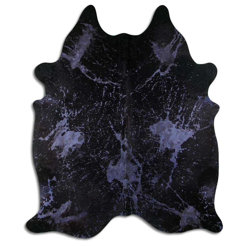 HairOn Cowhide Rug Distressed Navy Blue — Tandy Leather, Inc.