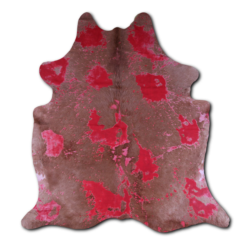 HairOn Cowhide Rug Distressed Red — Tandy Leather, Inc.