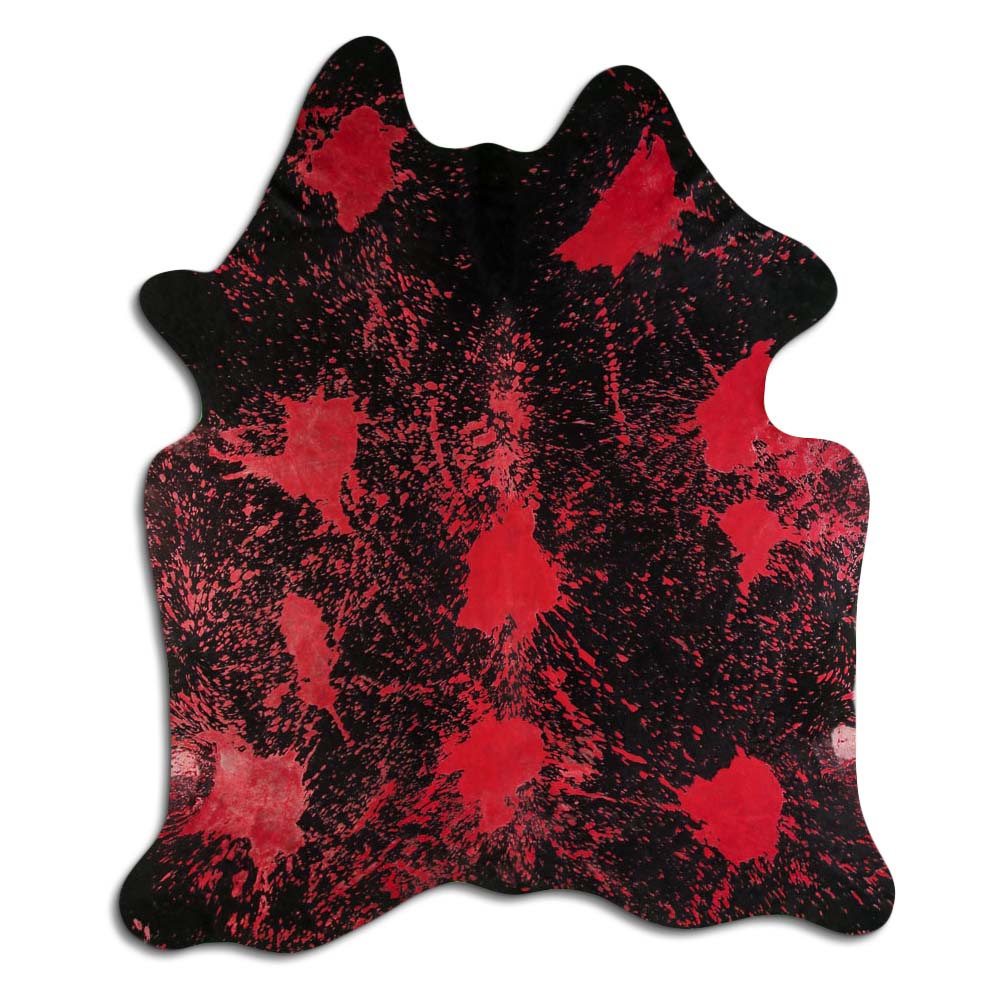 HairOn Cowhide Rug Distressed Red — Tandy Leather, Inc.