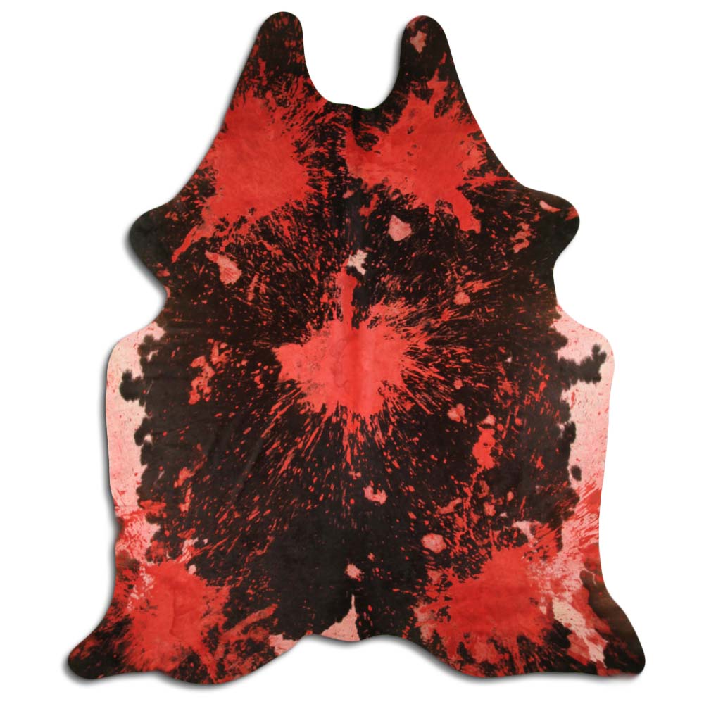 HairOn Cowhide Rug Distressed Red — Tandy Leather, Inc.
