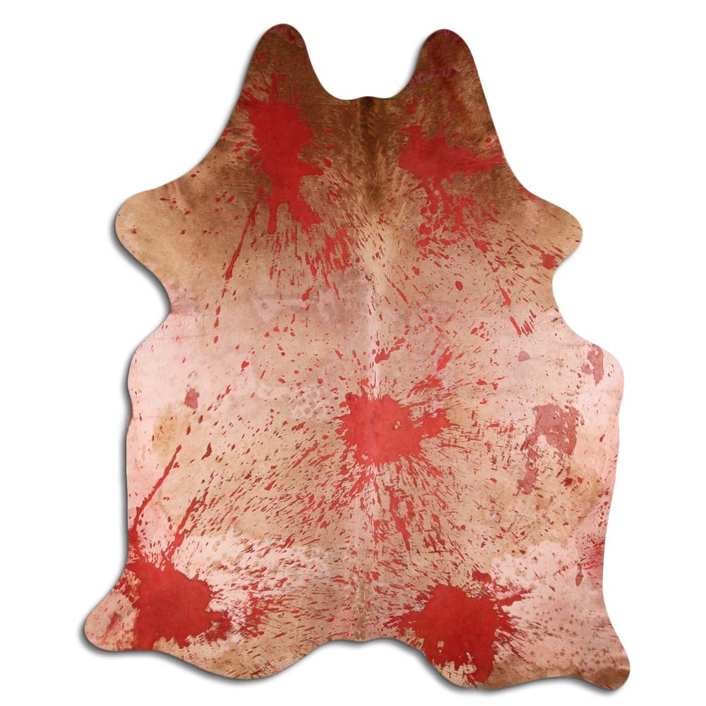 HairOn Cowhide Rug Distressed Red — Tandy Leather, Inc.