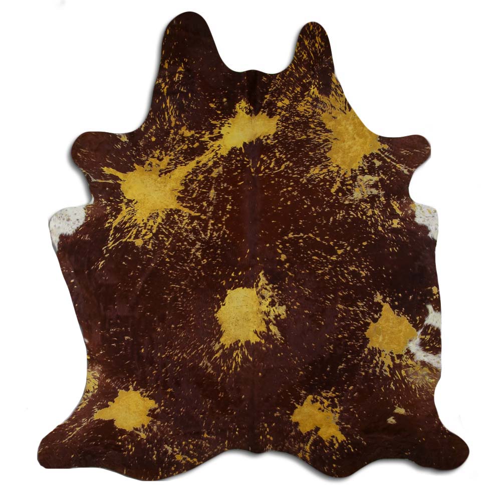 HairOn Cowhide Rug Distressed Yellow — Tandy Leather, Inc.