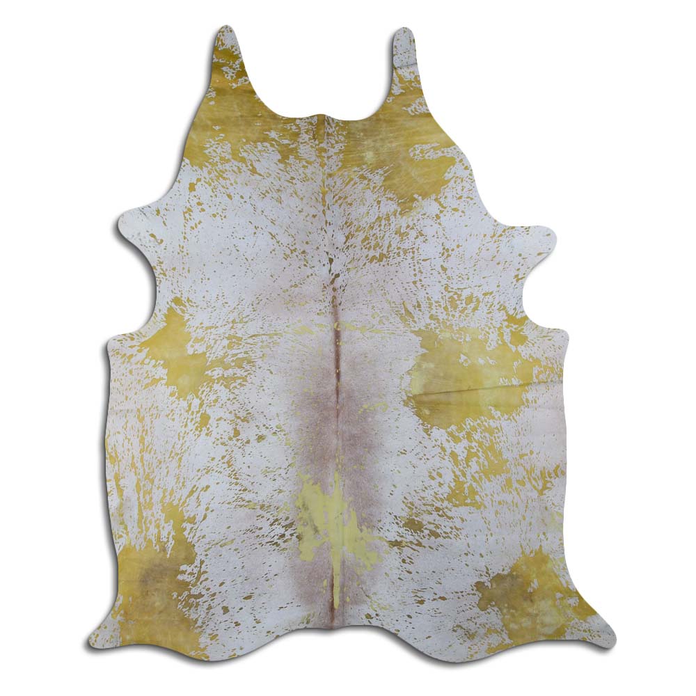 HairOn Cowhide Rug Distressed Yellow — Tandy Leather, Inc.