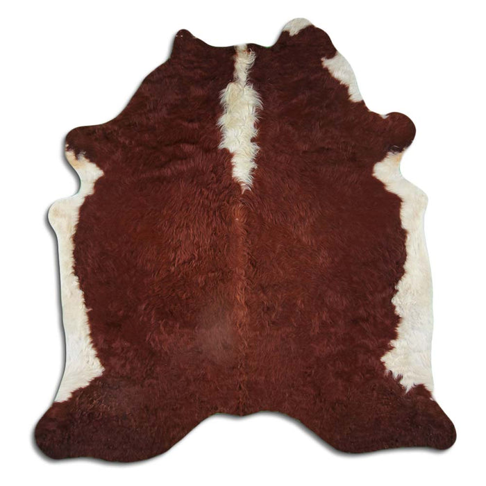 Hair-On Cowhide Rug Hereford