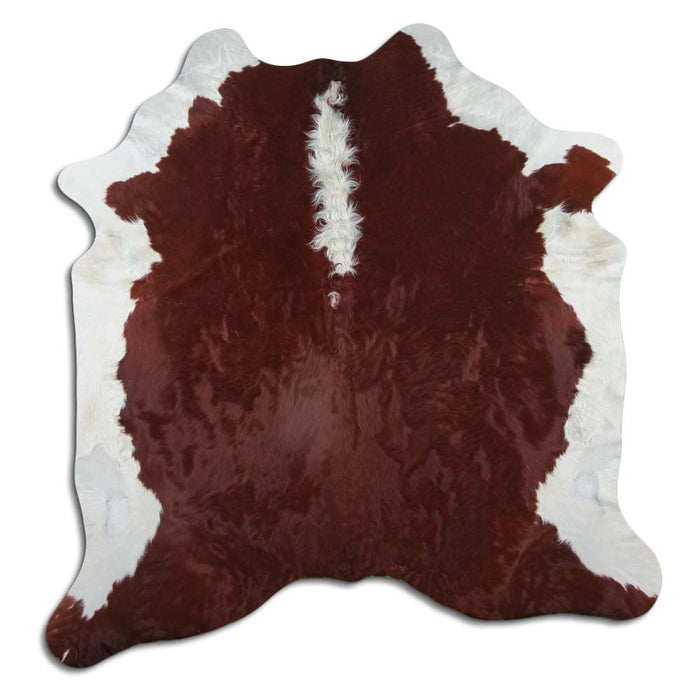 Hair-On Cowhide Rug Hereford