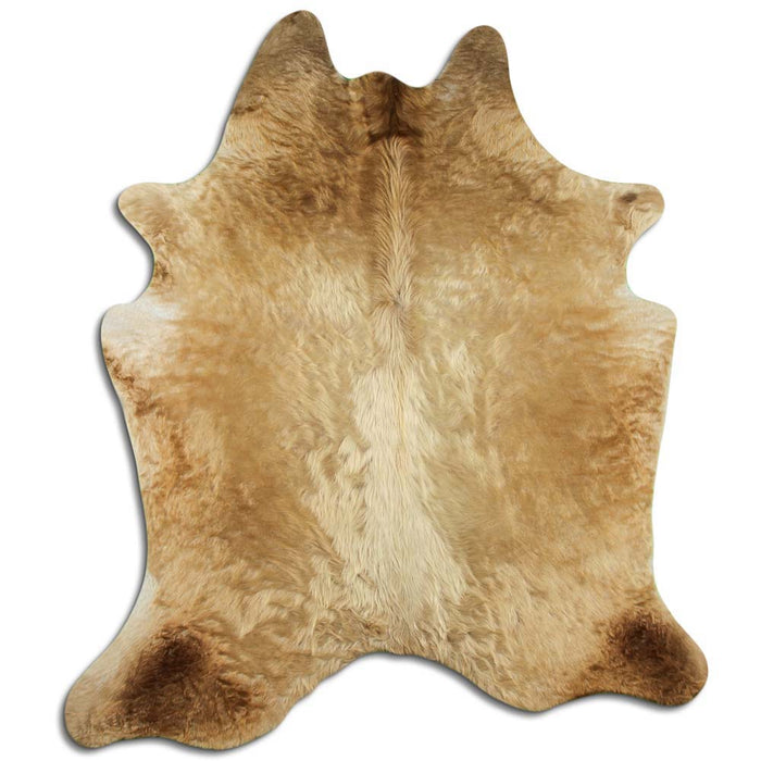 Hair-On Cowhide Rug Light Champagne