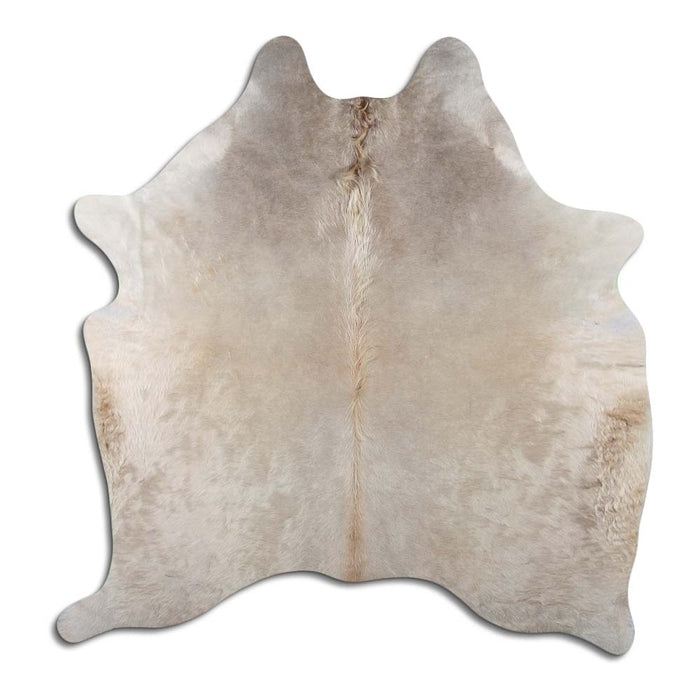 Hair-On Cowhide Rug Light Champagne