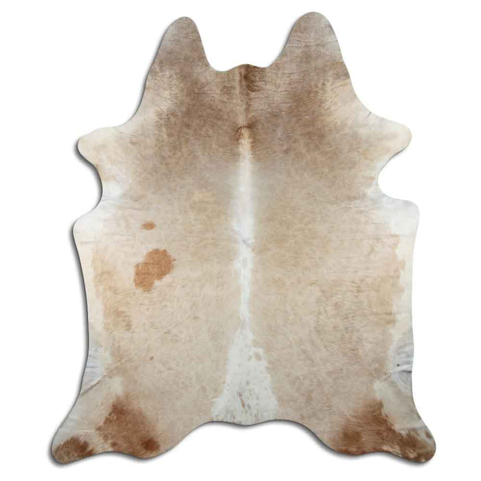 Hair-On Cowhide Rug Light Champagne