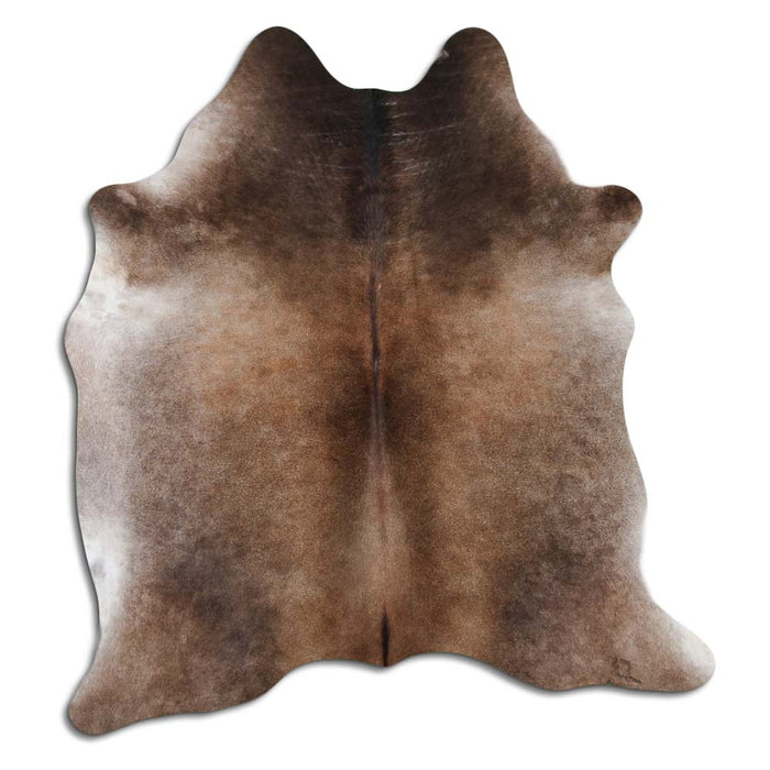 Hair-On Cowhide Rug Dark Champagne