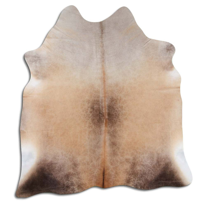 Hair-On Cowhide Rug Dark Champagne