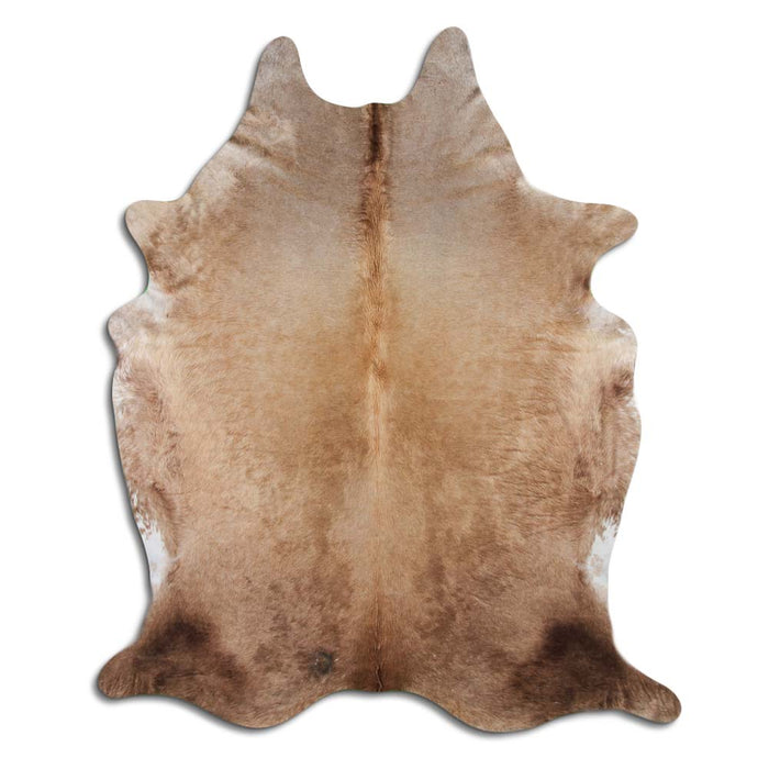 Hair-On Cowhide Rug Dark Champagne