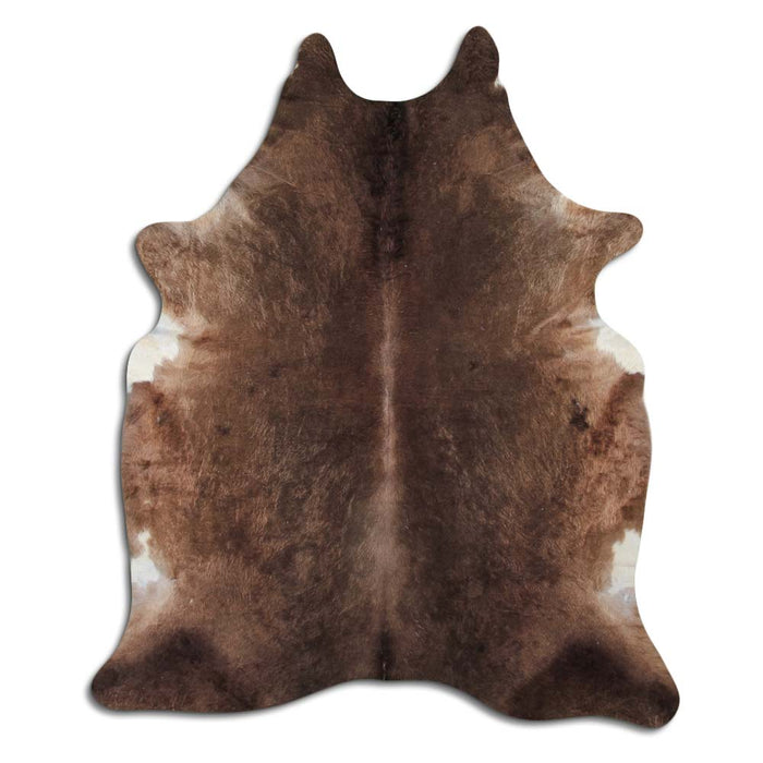 Hair-On Cowhide Rug Dark Champagne