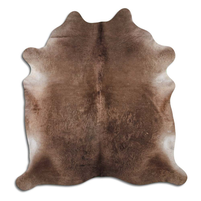 Hair-On Cowhide Rug Dark Champagne