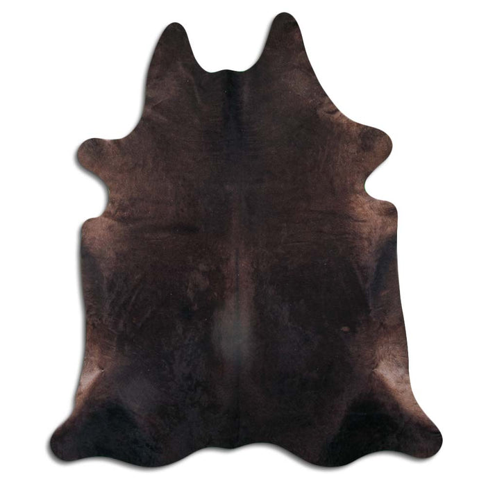 Hair-On Cowhide Rug Dark Champagne