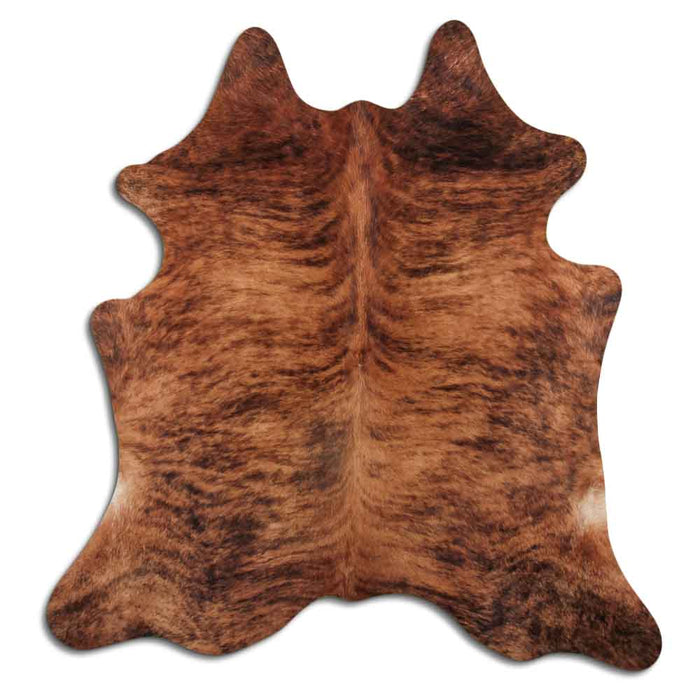 Hair-On Cowhide Rug Beige Brindle