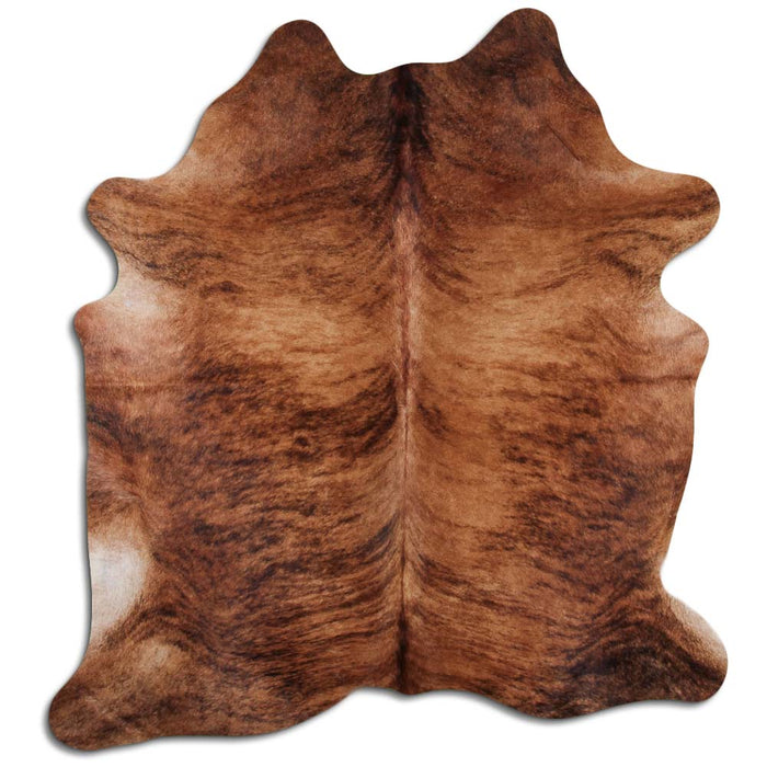 Hair-On Cowhide Rug Beige Brindle