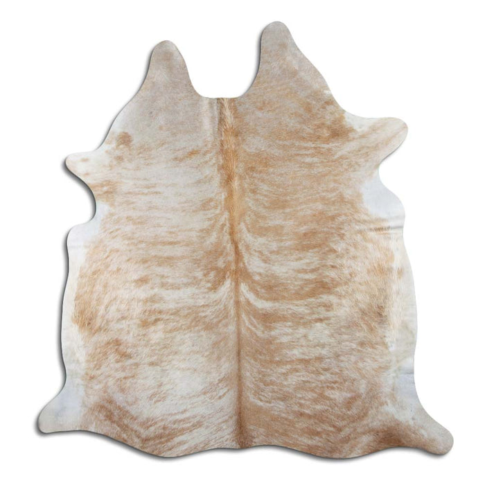 Hair-On Cowhide Rug Beige Brindle