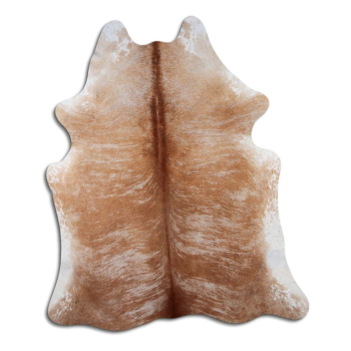 Hair-On Cowhide Rug Beige Brindle