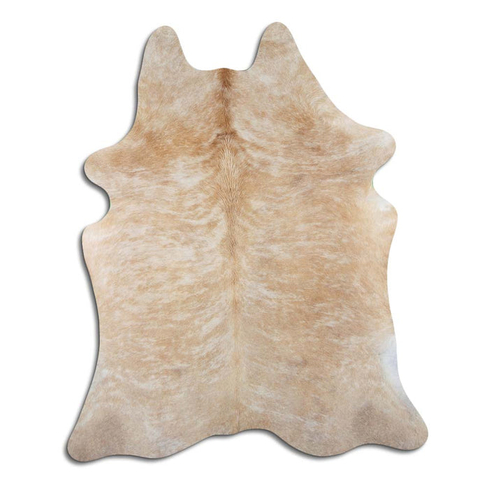 Hair-On Cowhide Rug Beige Brindle