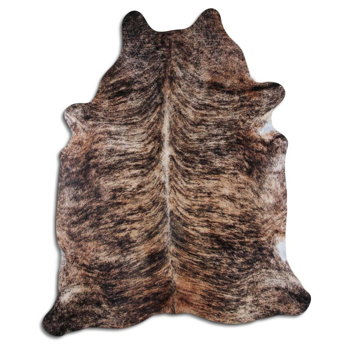 Hair-On Cowhide Rug Beige Brindle