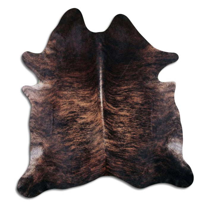 Hair-On Cowhide Rug Beige Brindle