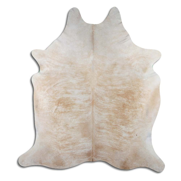 Hair-On Cowhide Rug Beige Brindle