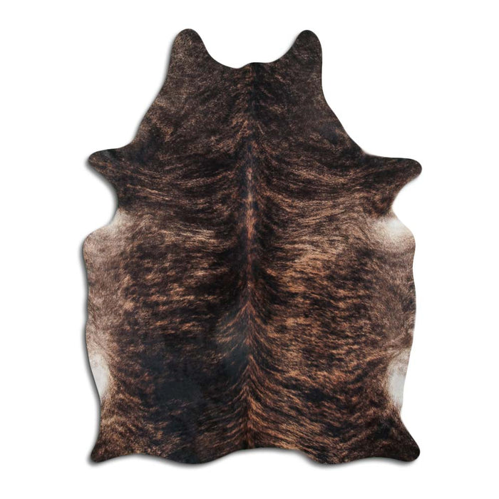 Hair-On Cowhide Rug Beige Brindle