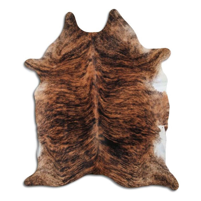 Hair-On Cowhide Rug Beige Brindle