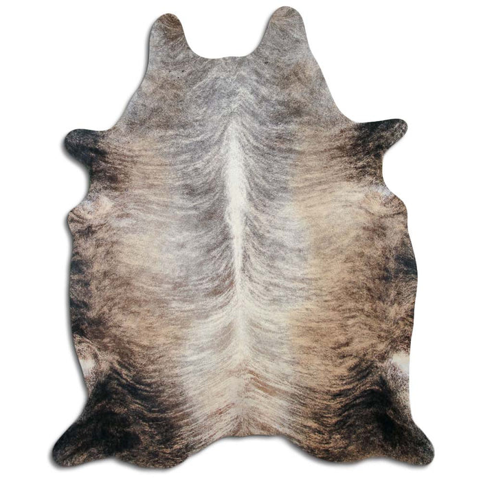 Hair-On Cowhide Rug Beige Brindle