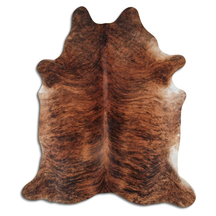 Hair-On Cowhide Rug Beige Brindle