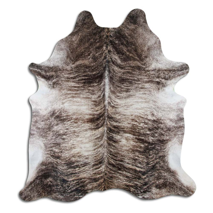 Hair-On Cowhide Rug Beige Brindle