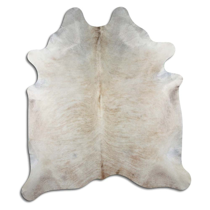 Hair-On Cowhide Rug Beige Brindle