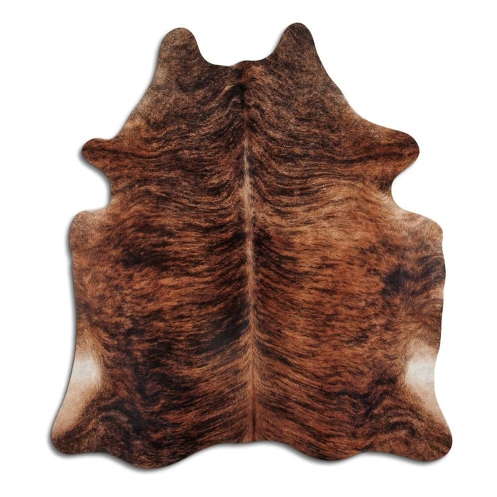 Hair-On Cowhide Rug Beige Brindle