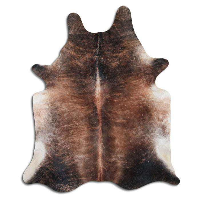 Hair-On Cowhide Rug Beige Brindle