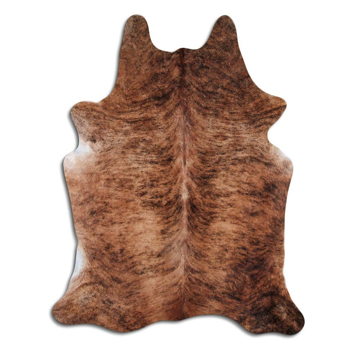 Hair-On Cowhide Rug Beige Brindle