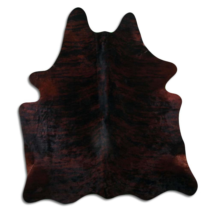 Hair-On Cowhide Rug Brown Brindle