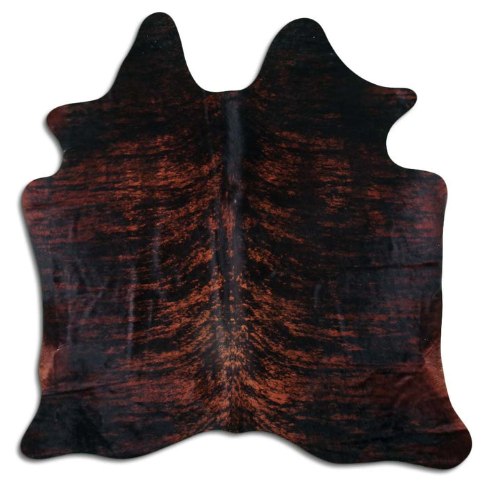 Hair-On Cowhide Rug Brown Brindle