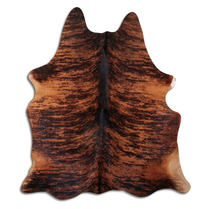 Hair-On Cowhide Rug Brown Brindle