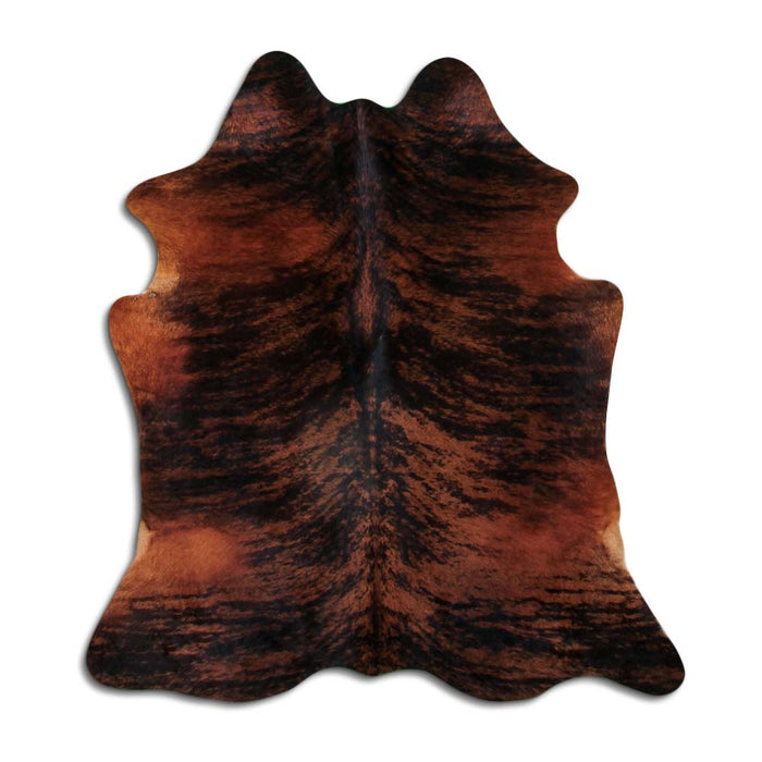 Hair-On Cowhide Rug Brown Brindle